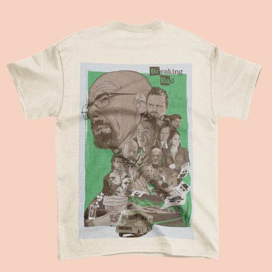 Breaking Bad Collage T-Shirt – White Edition