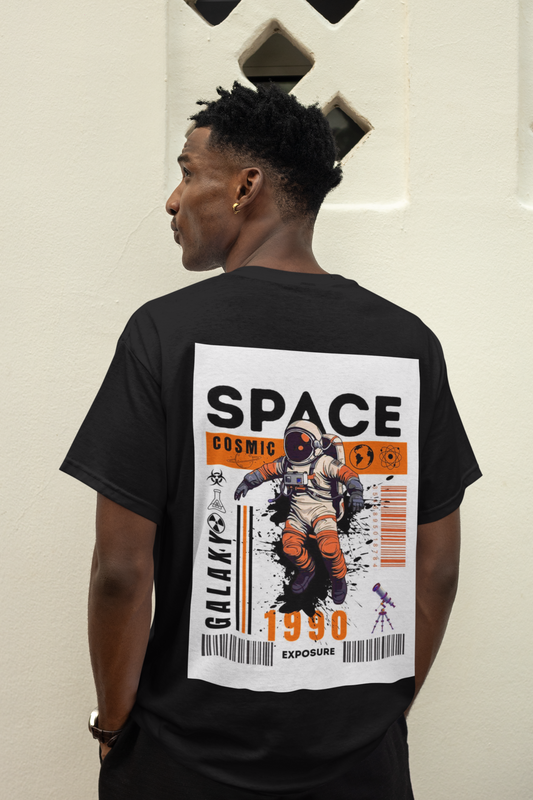 Cosmic Galaxy Tee – Black Edition