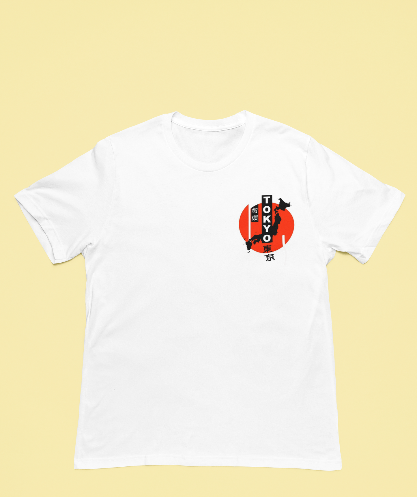 Tokyo Street Graphic Tee – White Edition